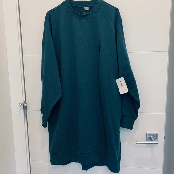 X Large Art Shed Sweat Dress NWT - Picture 1 of 3